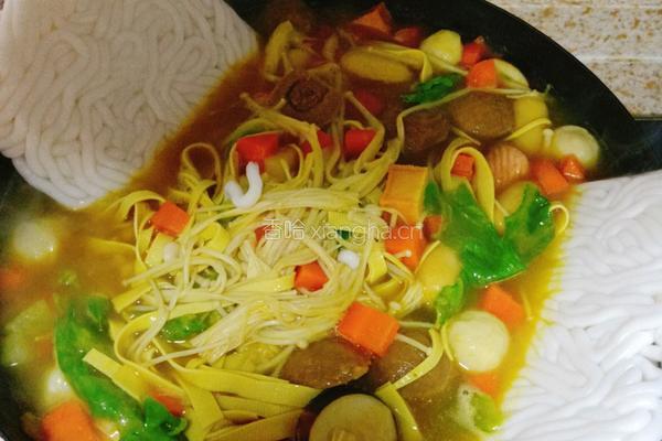 咖喱麻辣烫(土豆粉)的做法图解9