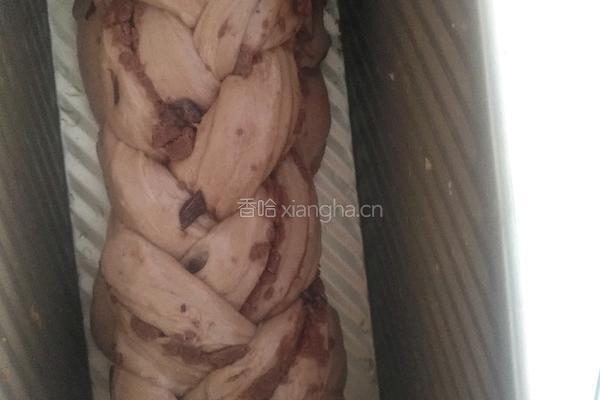 直接发酵巧克力椰蓉土司的做法图解10