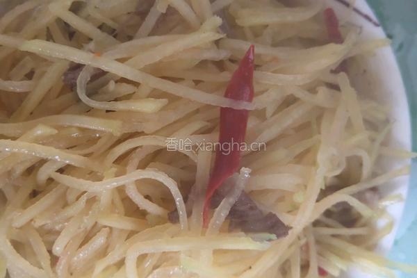 香辣土豆丝的做法图解8