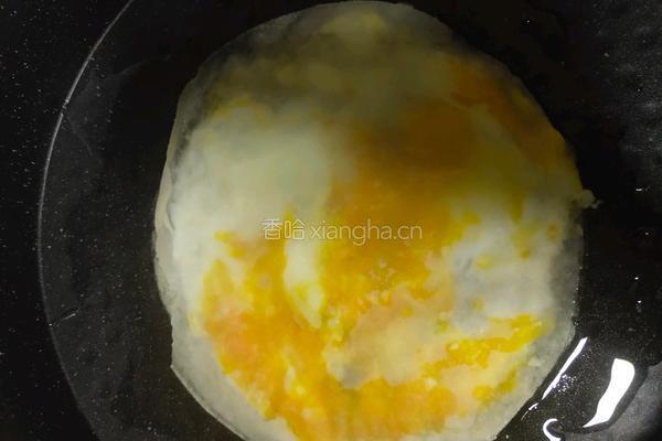 春饼裹鸡蛋的做法图解4