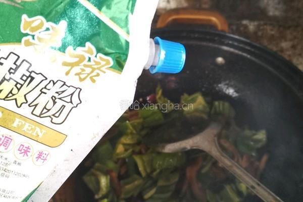 青椒炒牛肚的做法图解8