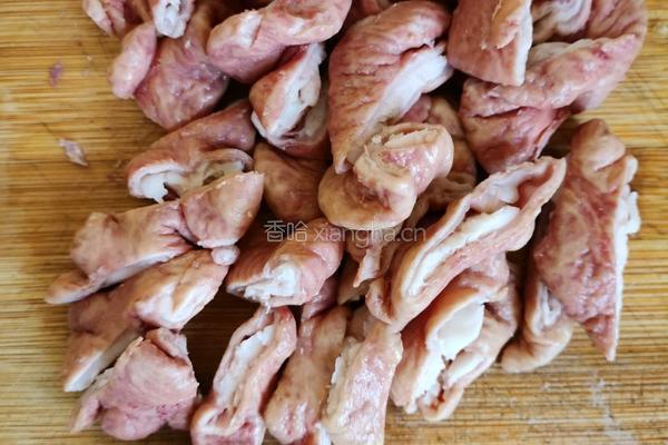 家常干煸肥肠的做法图解4