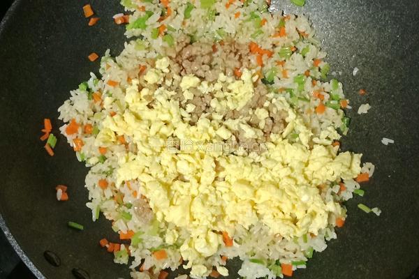 芹菜肉沫蛋炒饭便当的做法图解11