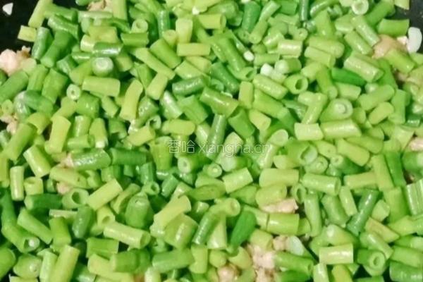 豆角肉沫便当的做法图解9