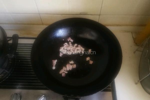 莴苣青椒炒肉丝的做法图解4