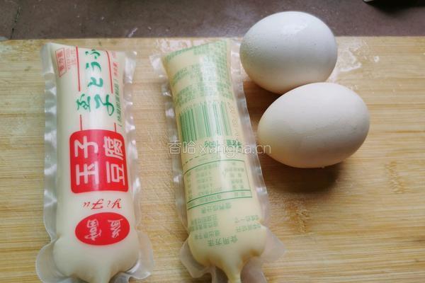 豆腐蒸蛋的做法图解1