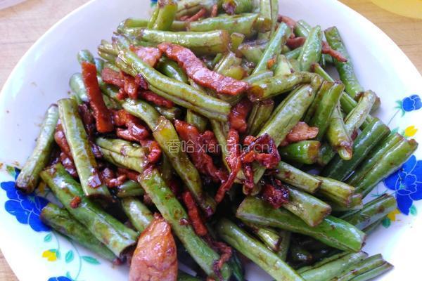 速成肉丝干煸豆角的做法图解5