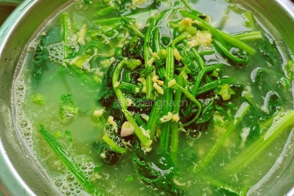 鸡蛋菠菜汤的做法图解6
