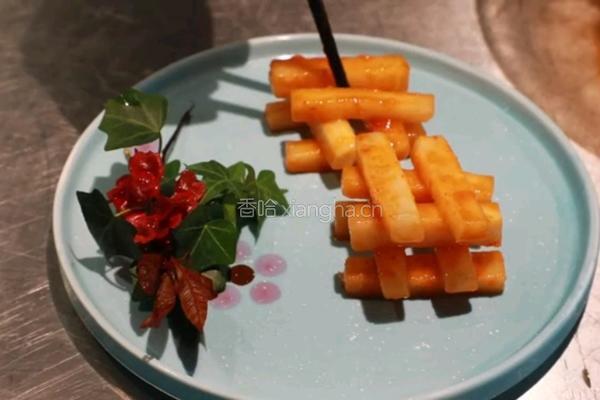 韩式萝卜的做法图解4