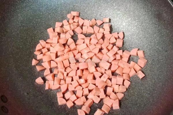 毛豆火腿便当的做法图解6