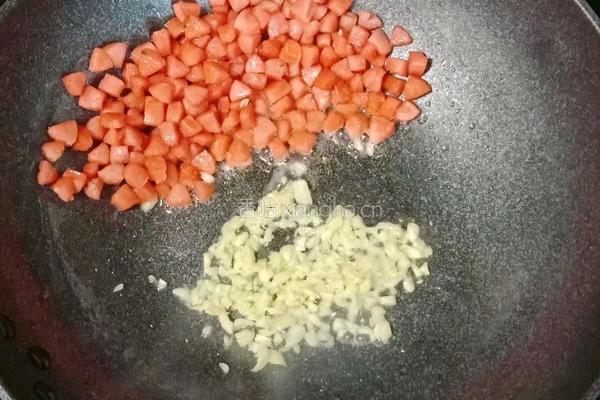 毛豆火腿便当的做法图解7