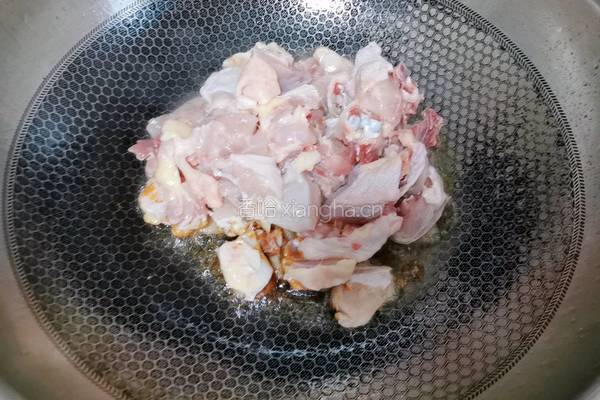 香菇鸡便当的做法图解6