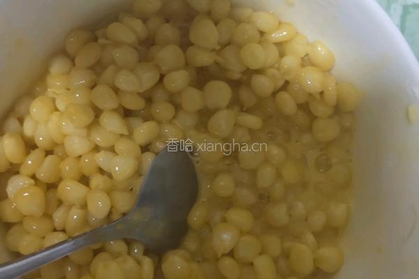 香甜玉米烙的做法图解4