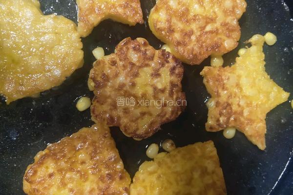 香甜玉米烙的做法图解5