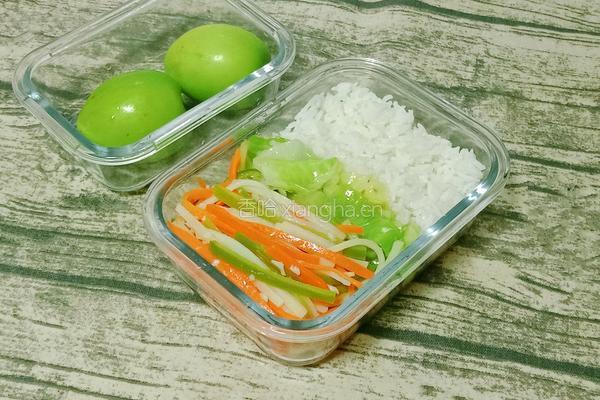 酸辣土豆丝便当的做法图解16