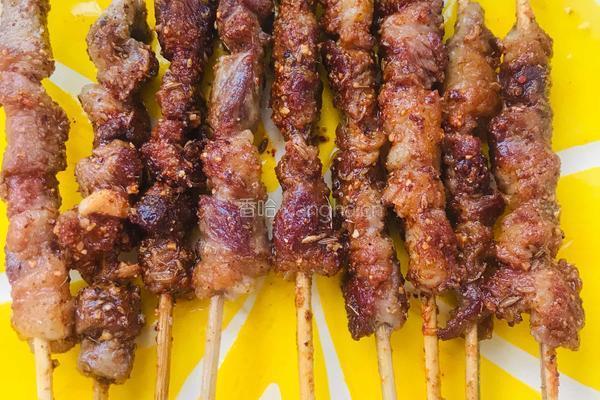 平底锅烤羊肉串的做法图解5