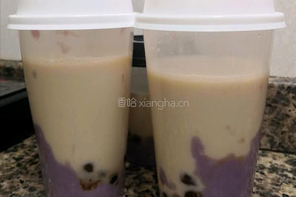 芋泥波霸奶茶的做法图解5