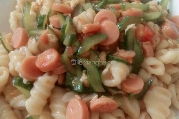 炒麻食