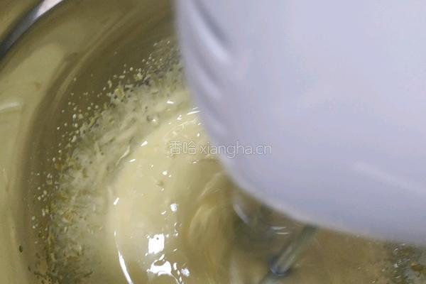 领失败轻乳酪蛋糕 15寸活底模具的做法图解3