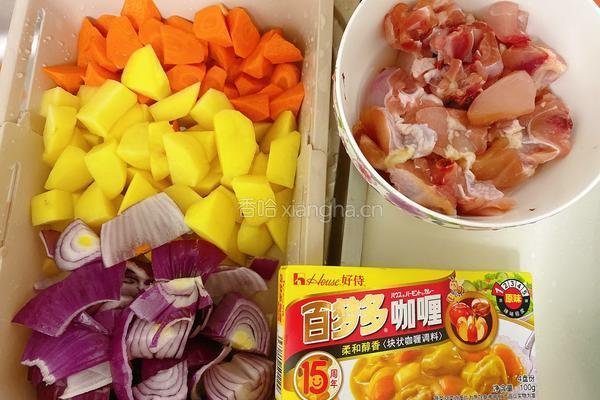 咖喱鸡饭的做法图解2