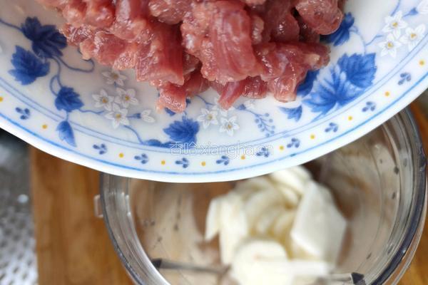 山药牛肉肠的做法图解5