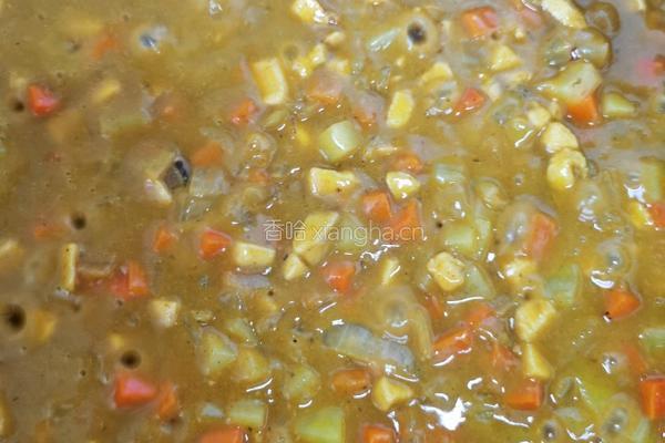 咖喱鸡肉饭的做法图解10