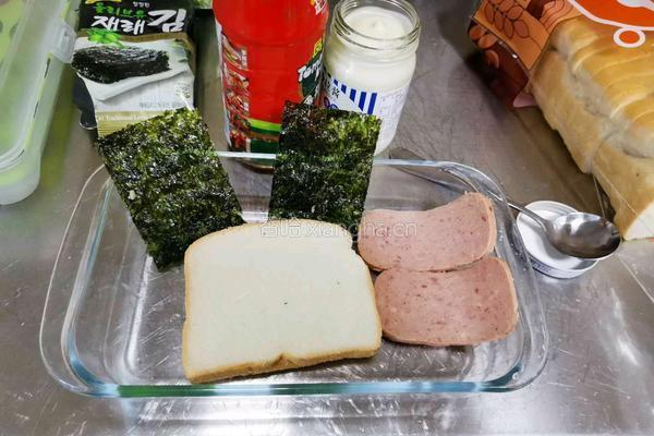 男子汉的味道5分钟超快营养三明治午餐早餐的做法图解1