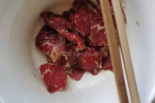西兰花炒牛肉的做法图解6
