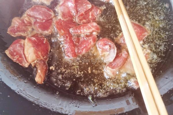 西兰花炒牛肉的做法图解7