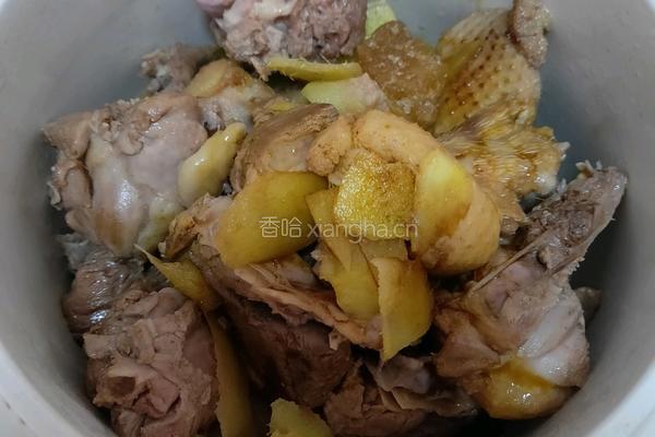 姜母鸭的做法图解8