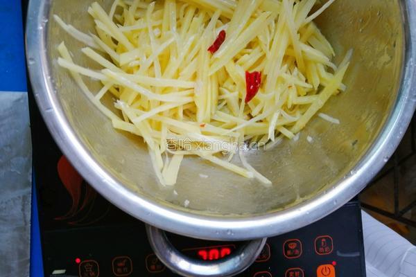 爆炒土豆丝的做法图解4
