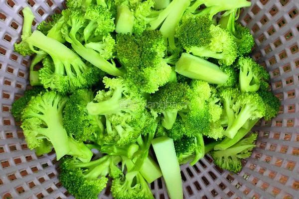 西兰花炒肉的做法图解4