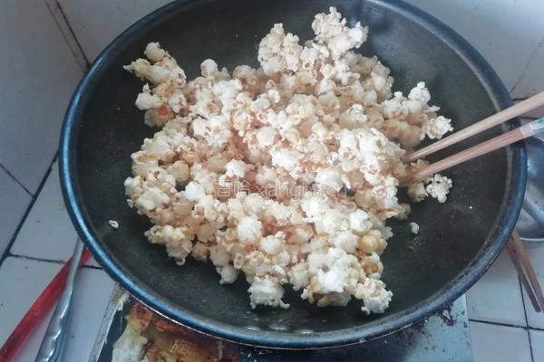 海苔味甜脆爆米花的做法图解4