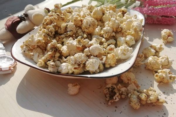 海苔味甜脆爆米花的做法图解7