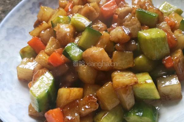 五花肉三丁的做法图解17