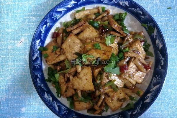 麻辣豆腐烧鲍菇的做法图解7
