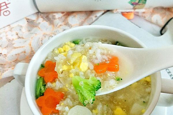 宝宝辅食藜麦蛋黄粥的做法图解10