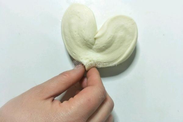 心形白馒头的做法图解13