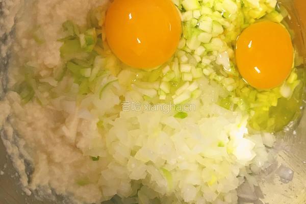 豆腐洋葱丸子的做法图解5