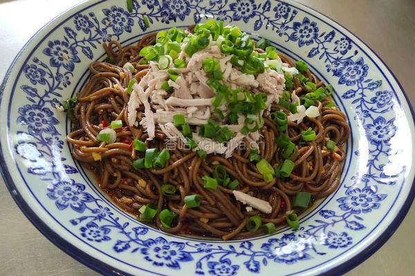 鸡丝荞面的做法图解6
