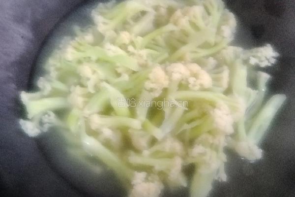 孜然花菜的做法图解3