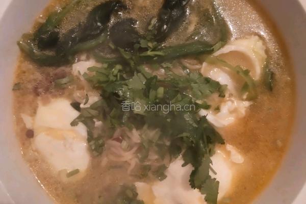 火锅鸡汤面