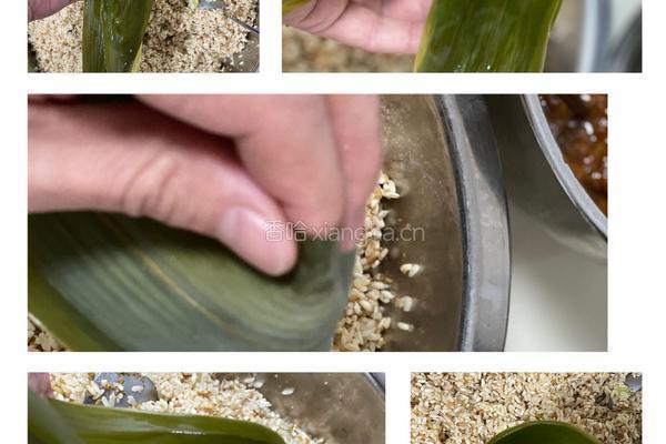 大米肉粽子的做法图解9