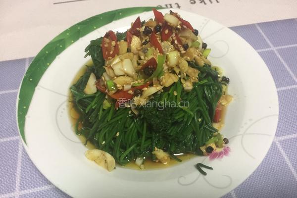 凉拌沙葱