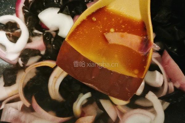 洋葱炒木耳的做法图解7