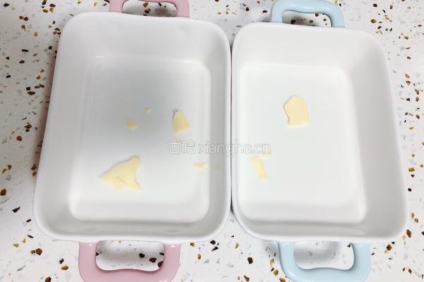 水浴烤土司布丁的做法图解2