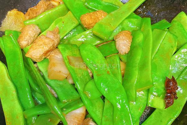 豆角炖肉的做法图解5