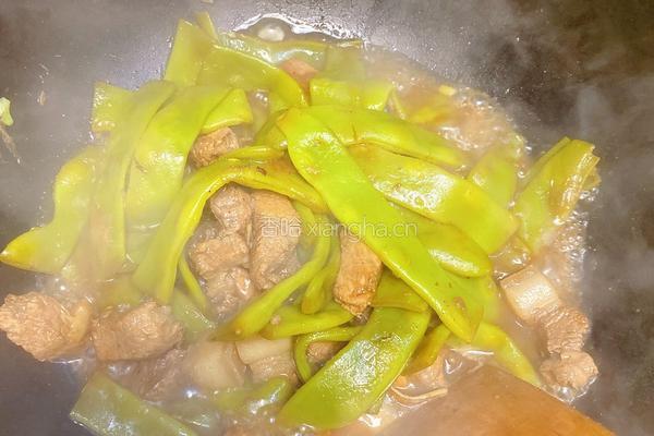 豆角炖肉的做法图解8