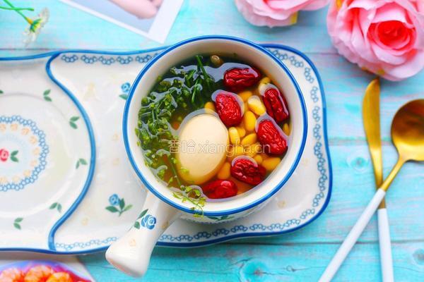 农历三月三荠菜煮鸡蛋的做法图解7