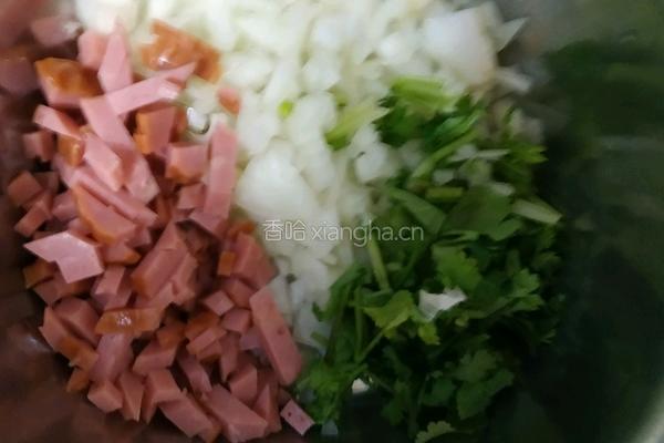 快手早餐之烤冷面的做法图解2